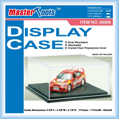 DISPLAY CASE 117mmX117mmX52mm  - Trumpeter