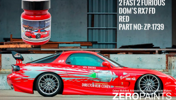 Dom's RX-7 FD Red Paint 60ml (The Fast & The Furious) - Zero Paints