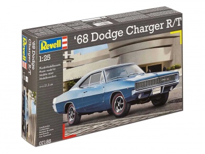 Dodge Charger R/T 1968 (1:25) Plastic Model Kit 07188 - Revell