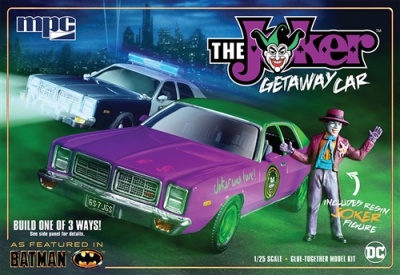 Dodge Monaco 77 Joker Getaway Car 1/25 - MPC