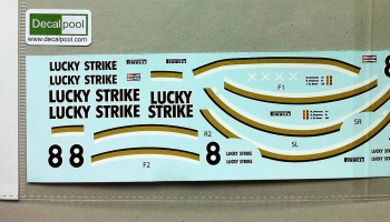 BMW 635CSi Lucky Strike ETCC 83 Brno - Decalpool
