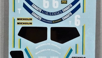 Yamaha FZR750 Gauloises Christian Sarron 85' Bold Or Hour - Decalpool