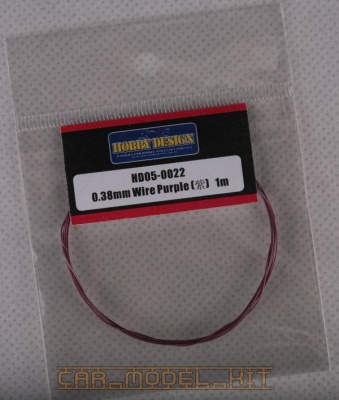 Drát 0.38mm Wire (Purple) 1m - Hobby Design