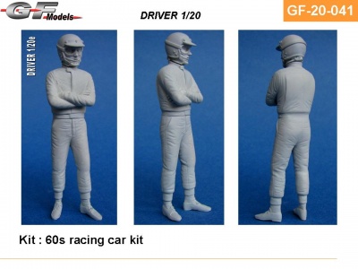 Driver Figure 60´s Hill, Clark - GF Models