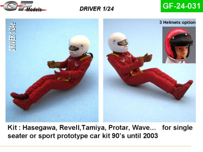 Driver Figure 90´ 1:24 - GF Models