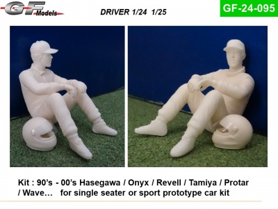 Driver Figure 90´s - 00´s 1/24 - GF Models