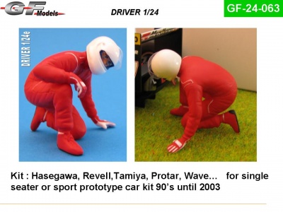 Driver Figure 90´s 1:24 - GF Models