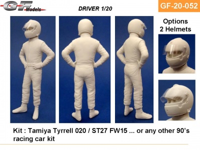 Driver Figure FW15, Tyrrell 020 - GF Models