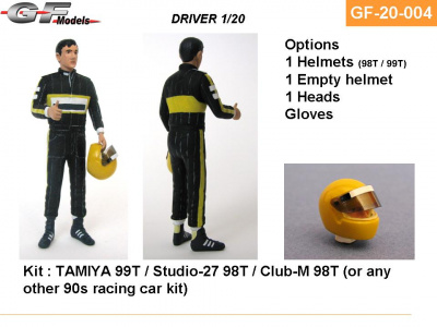 Driver  Figure Senna - GF Models