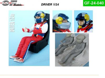Driver Figure WRC 1:24 - GF Models