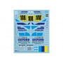 DUCATI 888 OXFORD Products Daytona 200 AMA 92' / Steve HISLOP  Decals 1/12 - Blue Stuff
