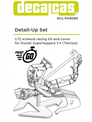 Ducati Superleggera V4 1/12 - Decalcas