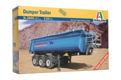 DUMPER TRAILER (1:24) Model Kit 3845 - Italeri