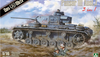 Panzer III Ausf.J 3in1 1:16 - Das Werk
