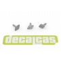 Dzus quick release fasteners large - Type 2 1/12 - Decalcas