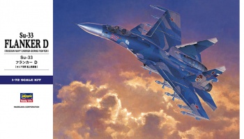 Su-33 Flanker D (1:72) - Hasegawa