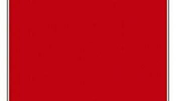 Red Finish 90 mm x 200 mm  - Hasegawa