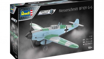 Messerschmitt Bf109G-6 EasyClick ModelSet letadlo - (1:48) - Revell