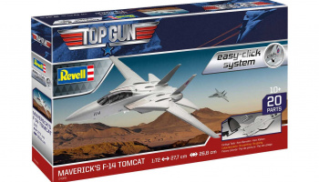 EasyClick ModelSet letadlo 64966 - Maverick's F-14 Tomcat "Top Gun" (1:72) - Revell