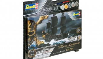 Easy Click ModelSet loď 65499 - Black Pearl (1:150) - Revell