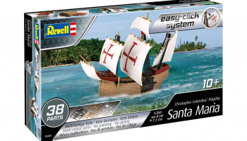EasyClick Modelset loď 65660 - Model Set Santa Maria (1:350) - Revell