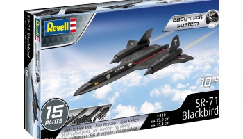 EasyClick letadlo 03652 - SR-71 Blackbird (1:110) - Revell