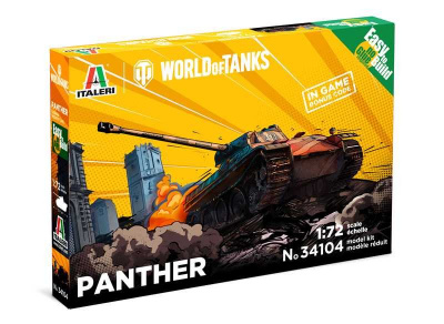 Easy to Build World of Tanks 34104 - Panther (1:72)