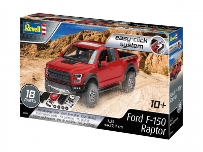 EasyClick auto 07048 - 2017 Ford F-150 Raptor (1:25) - Revell