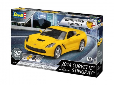 EasyClick auto 07449 - 2014 Corvette Stingray (1:25) - Revell