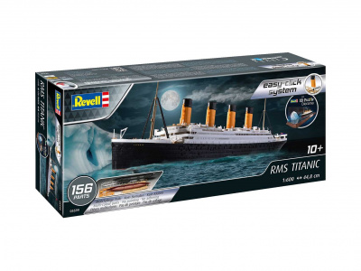 EasyClick diorama 05599 - RMS Titanic + 3D Puzzle (Iceberg) (1:600) - Revell