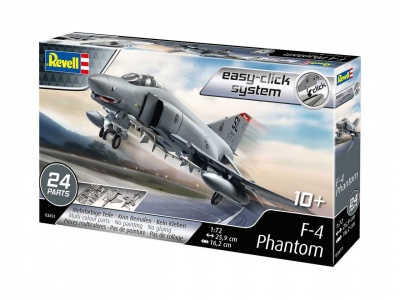 EasyClick letadlo 03651 - F-4 Phantom (1:72) - Revell