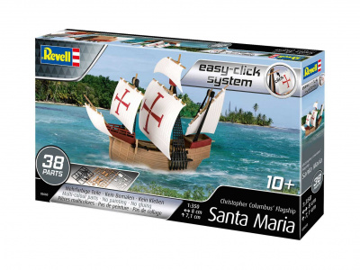 EasyClick loď - Santa Maria (1:350) – Revell