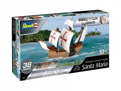 EasyClick Modelset loď 65660 - Model Set Santa Maria (1:350) - Revell