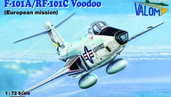 1/72 F-101A/RF-101C Voodoo (European mission)