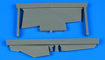 1/32 MiG-23ML correct tail fin for TRUMPETER kit