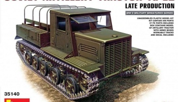 1/35 Ya-12 Late Prod. Soviet Artillery Tractor