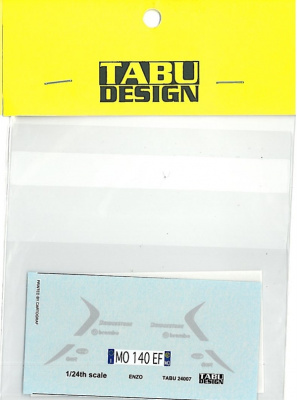 ENZO FIORANO TEST for TAMIYA 1/24  - Tabu Design