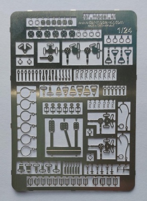 Etching for Racing Cars 1/24 - Car-model-kit