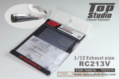 Exhaust Pipe for RC213V 1/12 - Top Studio