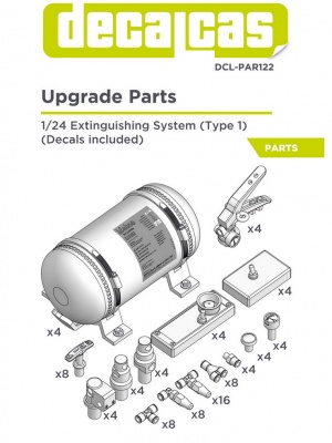 Extinguishing System - Type01 1/24 - Decalcas