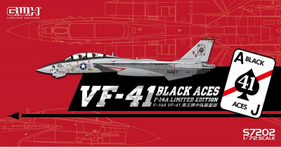 F-14A VF-41 Black Aces Limited Edition 1:72 - G.W.H.