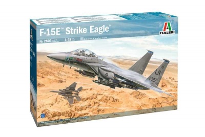 F-15E Strike Eagle (1:48) Model Kit letadlo 2803 - Italeri