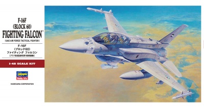 F-16F (Block 60) Fighting Falcon (1:48) - Hasegawa