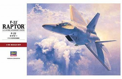 F-22A Raptor (1:48) - Hasegawa