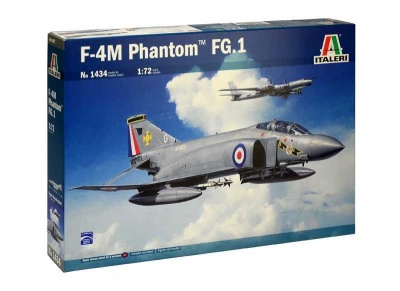 F-4M PHANTOM FG.1 (1:72) Model Kit 1434 - Italeri