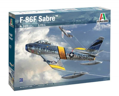 F. 86 F Sabre (1:72) Model Kit 1426 - Italeri