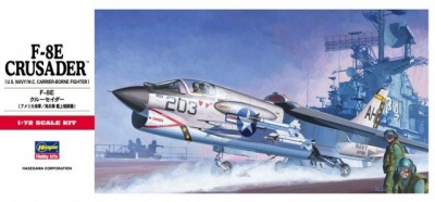 F-8E Crusader (1:72) - Hasegawa