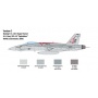 F/A-18 E SUPER HORNET (1:48) Model Kit 2791 - Italeri