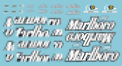 F2007 Supplementary decal 1/20 - MSM Creation