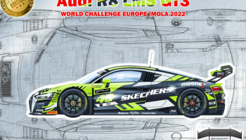 Audi R8 LMS GT3 World Challenge Europe Imola 2022 1:24 - NuNu Model Kit